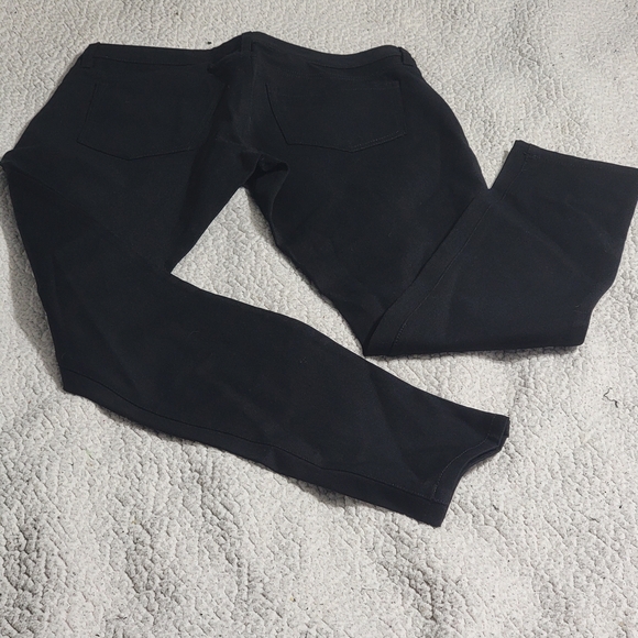 Banana Republic Sloan Black Ankle Pants Stretch Career NWOT Size 6 - Picture 5 of 5